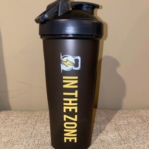 In The Zone Black Shaker Bottle
